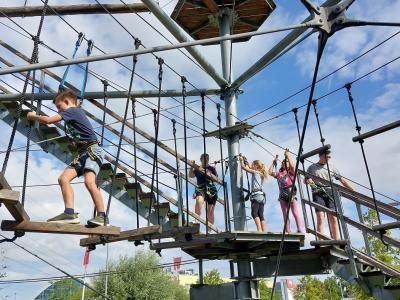 Die 2. Klassen zu Besuch in der Kletterhalle